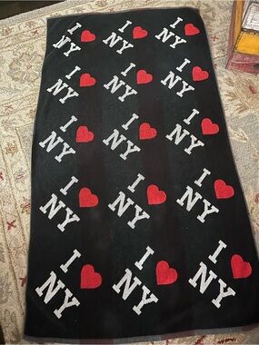Vintage I Love NY Terrycloth Beach Towel I ❤️ NY